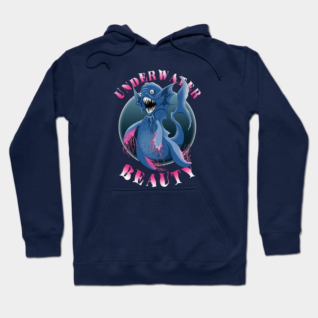 Sea monster Hoodie by TMBTM